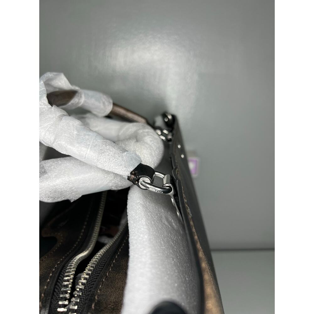 Coach Loved Leather Rogue 40 With Charms - Picture 10 of 15